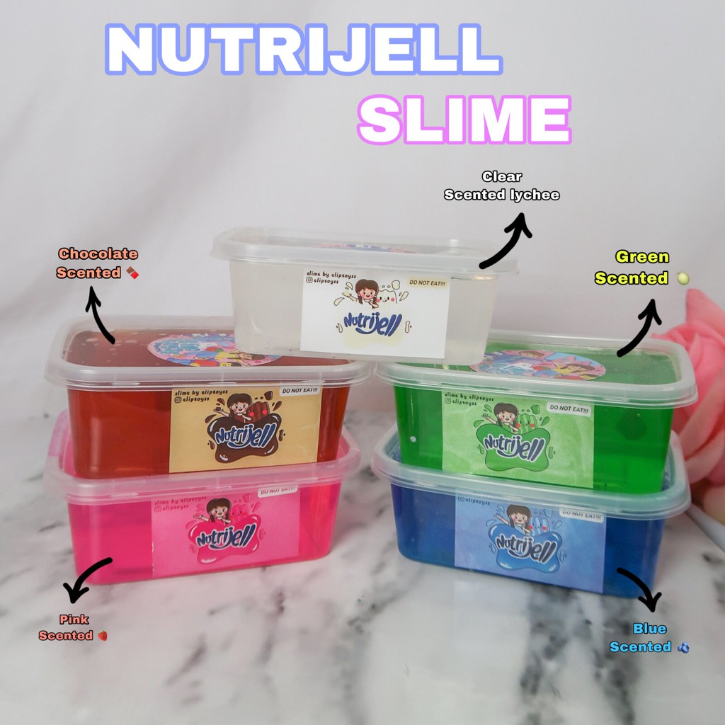 NUTRIJELL SLIME 200GRAM BY ELIPTOYS BEST SELLER