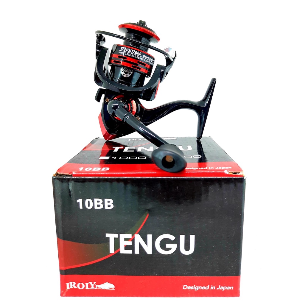 Reel Pancing IROLY TENGU 10BB ALUMUNIUM SPOOL Sangat Murah Designed in Japan