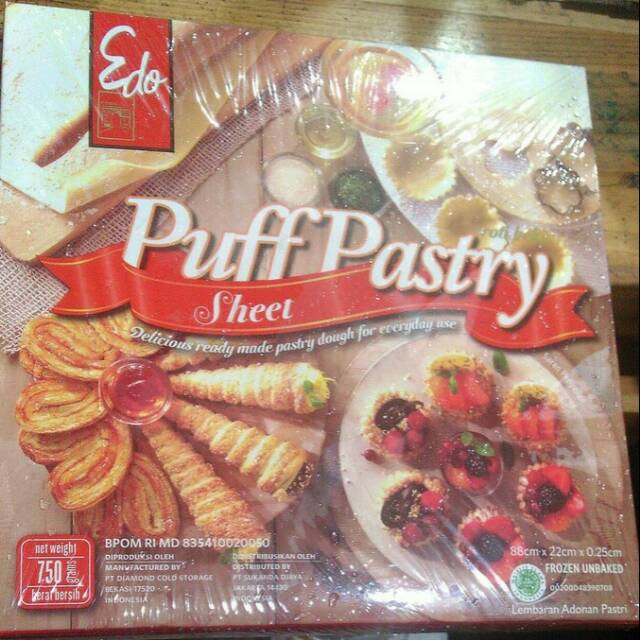 

edo puff pastry 750gr