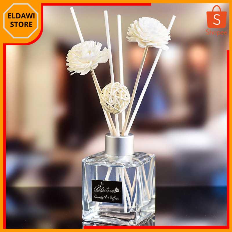 GS8pro Pengharum Parfum Ruang Parfum Ruangan Aroma Pewangi Minyak Parfum Diffuser Reed Rattan Sticks Blue Wind 50 ML Fireless Lavender Jasmine LAVEFIRE