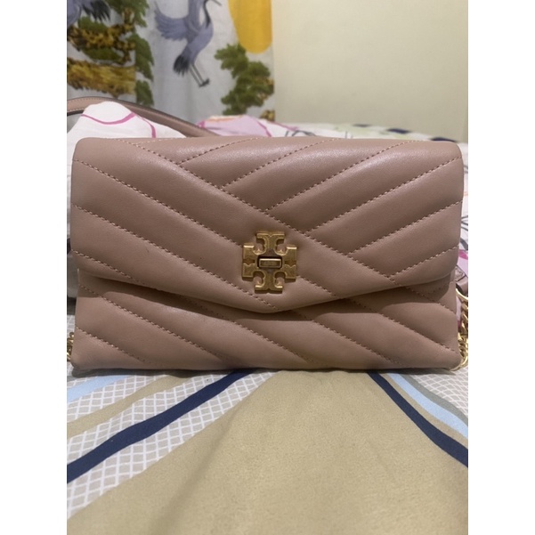 TB Kira Chevron Chain Wallet