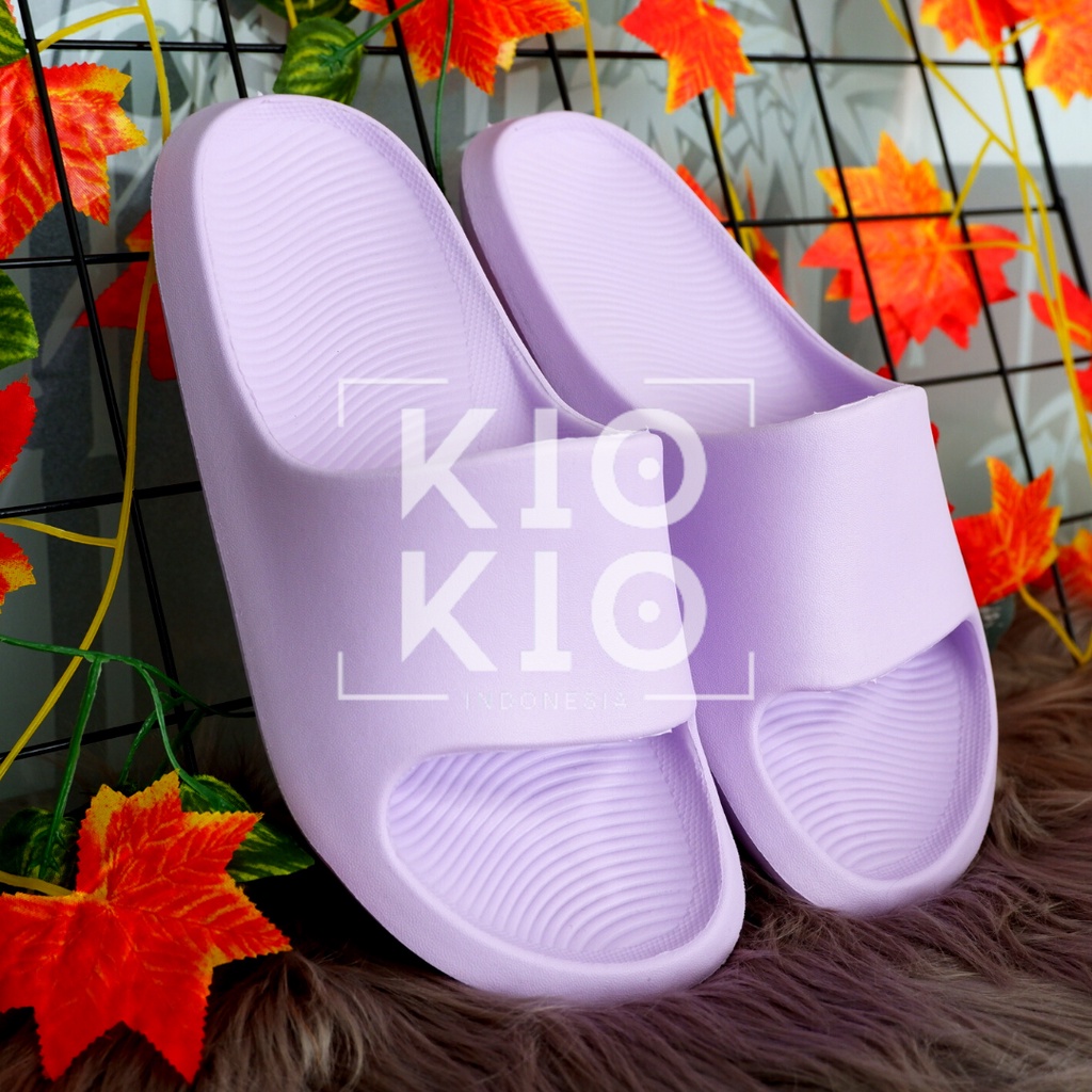 Sandal Slop wanita  sandal kamar mandi berbahan sandal wanita  Sendal Slop Wanita Karet modern korea Style slip on anti Slip