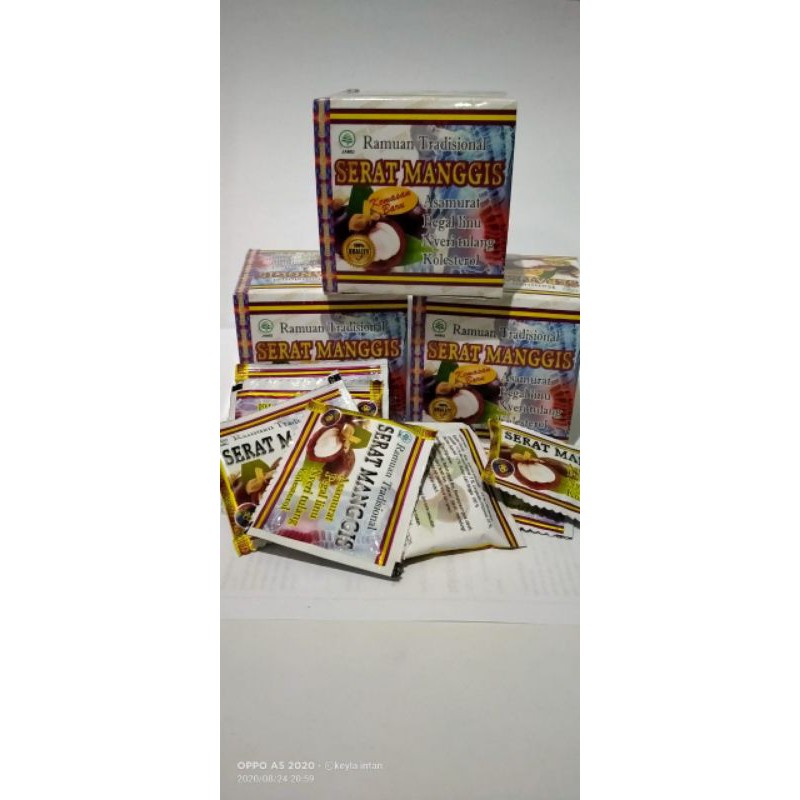 kapsul asam urat serat manggis