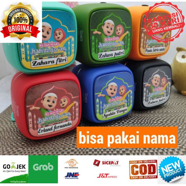 ALQURAN SPEAKER DIGITAL PORTABLE AKTIF BLUETOTH LED AKTIF MURAH MP3 MUROTTAL SPEAKER PORTABLE JBL