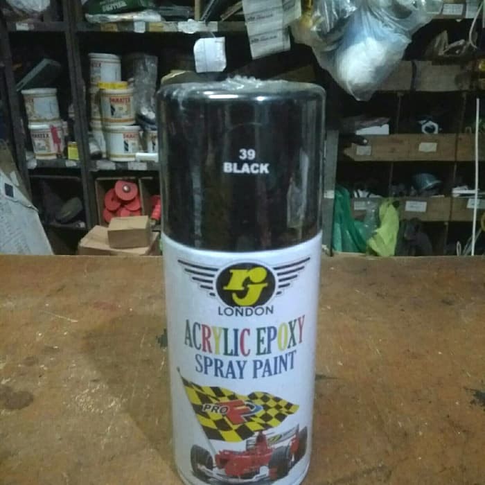 

PILOK BLACK RJ LONDON ACRYLIC EPOXY 300CC/ SPRAY PAINT RJ LONDON