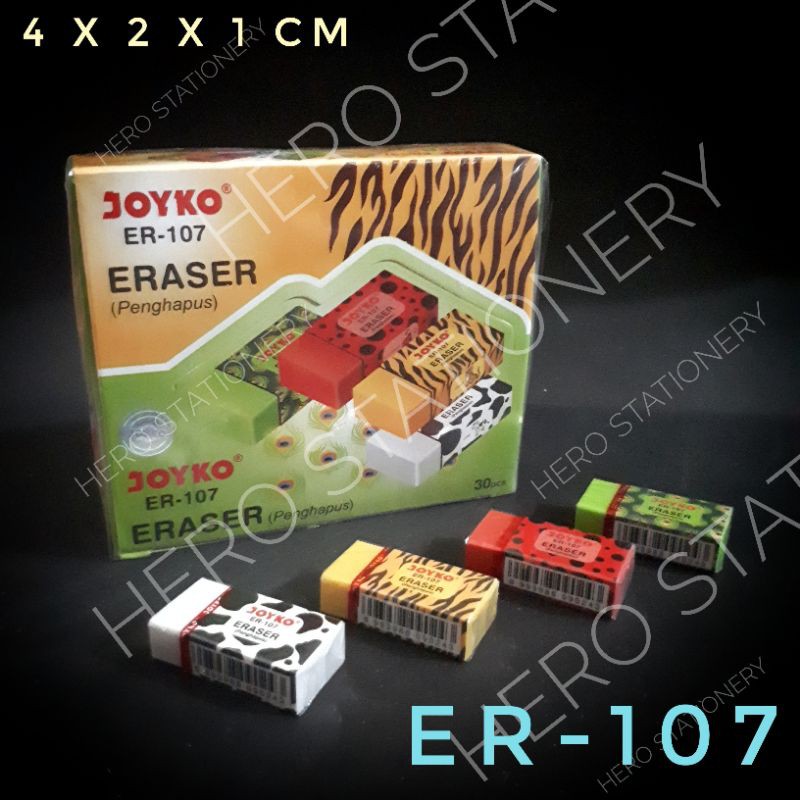 

Penghapus joyko animal ER-107 . 30 unit