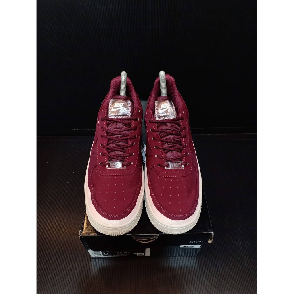 Jual Nike Air Force 1 SE Night Maroon 
