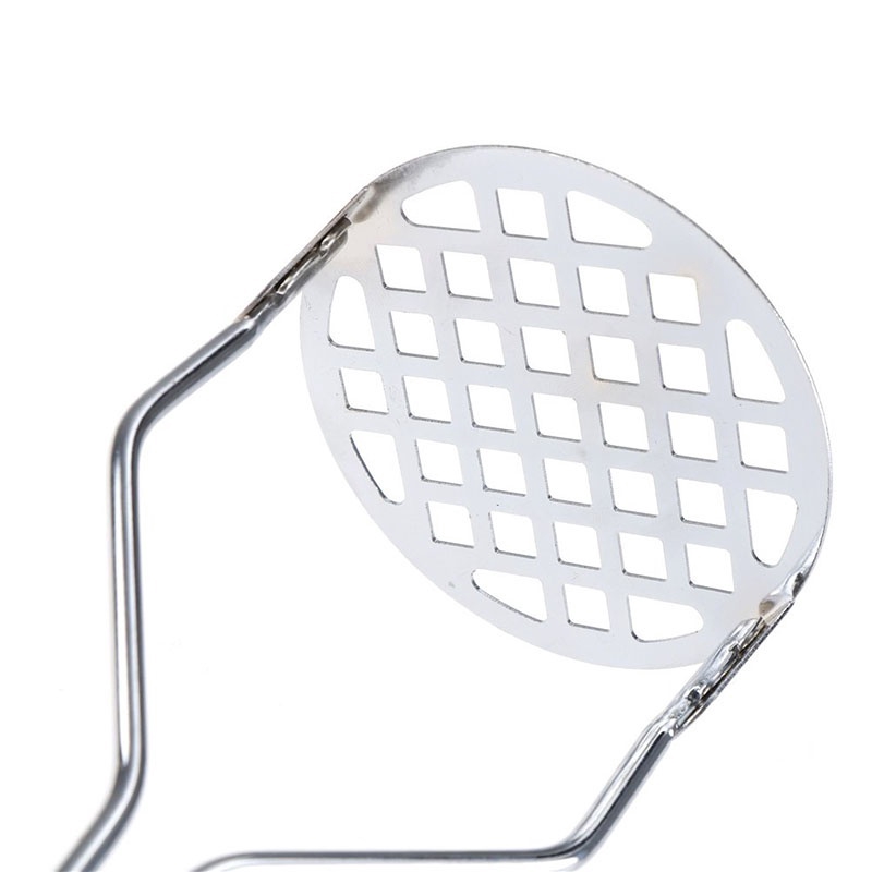 Potato Masher Stainless Steel/Hand Held Fruit Masher Ricer/Alat Pembuat Suplemen Makanan Bayi/Press Crusher/Pressure Ricer Aksesoris Dapur/Masher Ricer Puree Juice