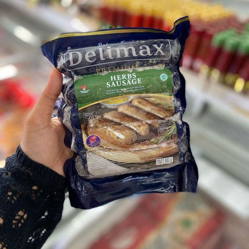 DELIMAX PREMIUM HERBS SAUSAGE SOSIS DELIMAX 360gr