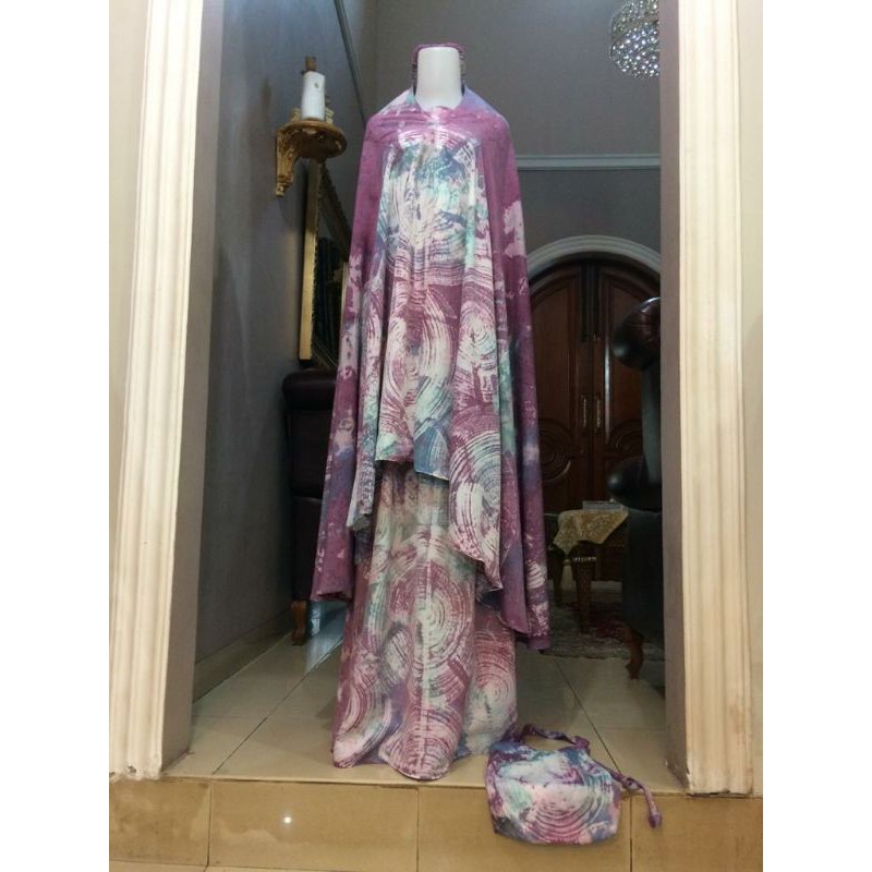 mukena bahan silky
