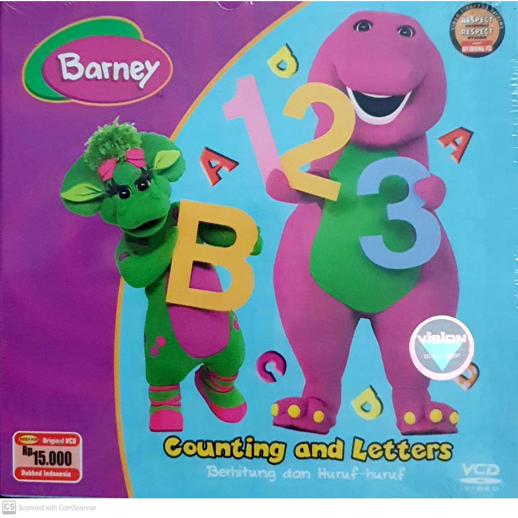 Barney Counting and Letters | VCD Original
