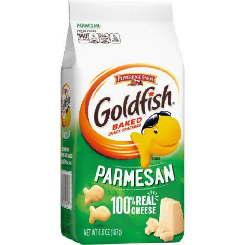 Jual Goldfish biskuit peperidge parmesan 187 gr import USA ORIGINAL