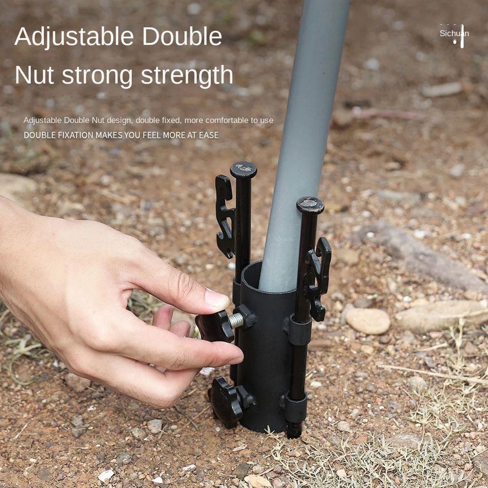 Agustina Awning Pole Holder Adjustable Tent Accessories Aksesoris Awning Braket Tabung Tetap