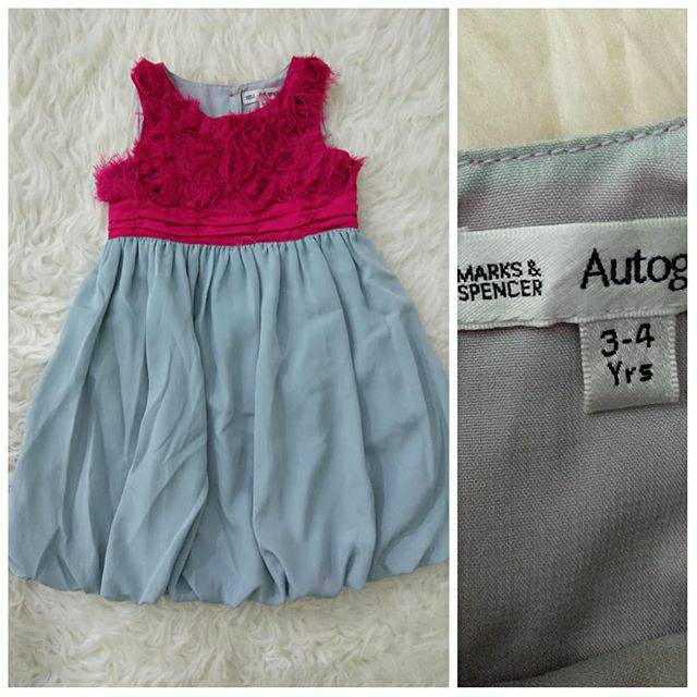 Preloved marks & spencer kids dress