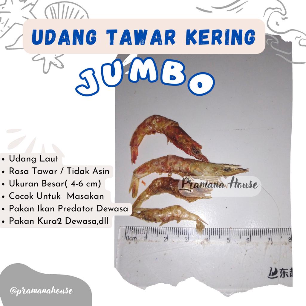 

Udang Kering Tawar Jumbo Rebon Tawar Ukuran Besar Jumbo