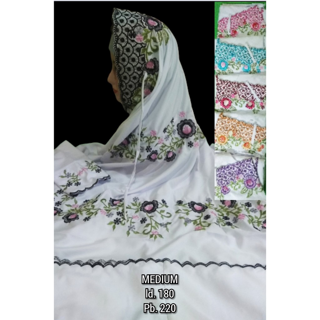 (COD) mukena dewasa / mukena remaja / mukena anak santri