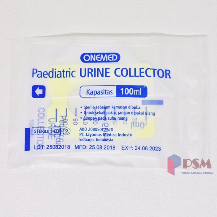 Urine Collector Pediatric 100 ml Onemed / Alat Penampung Kencing Bayi