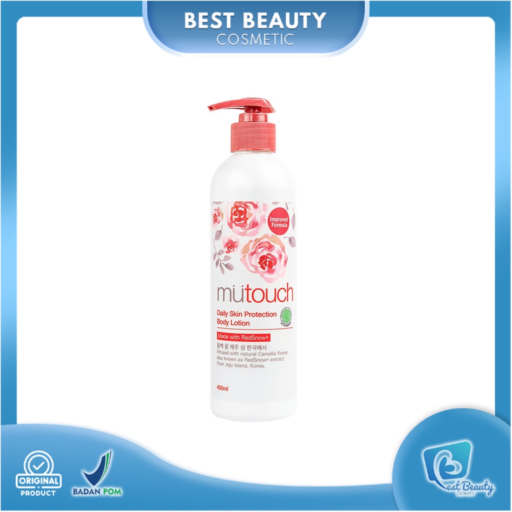 ★ BB ★ MuTouch Body Lotion Red Snow – Skin Protection 400ml - Mu Touch