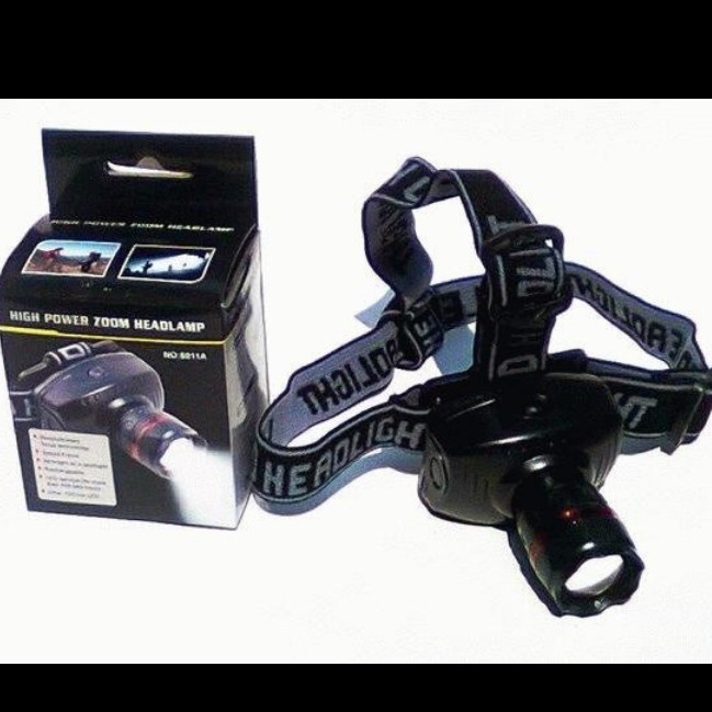 *COD* Senter Kepala mini zoom - Headlamp Zoom - Senter kepala