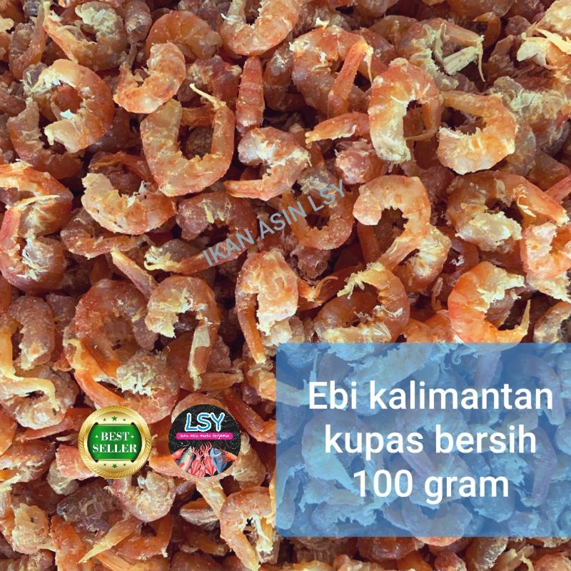 

ebi daging kalimantan kupas bersih ( premium ) 100gram