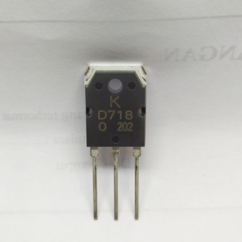 Transistor D718 Original