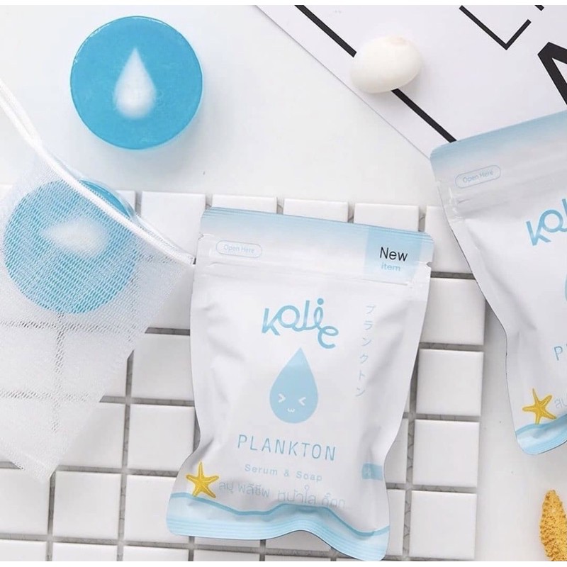 Kojic Plankton Face Soap Original Asli / Sabun Pemutih Wajah Thailand Ampuh / Kojic Soap / Kojic Bad