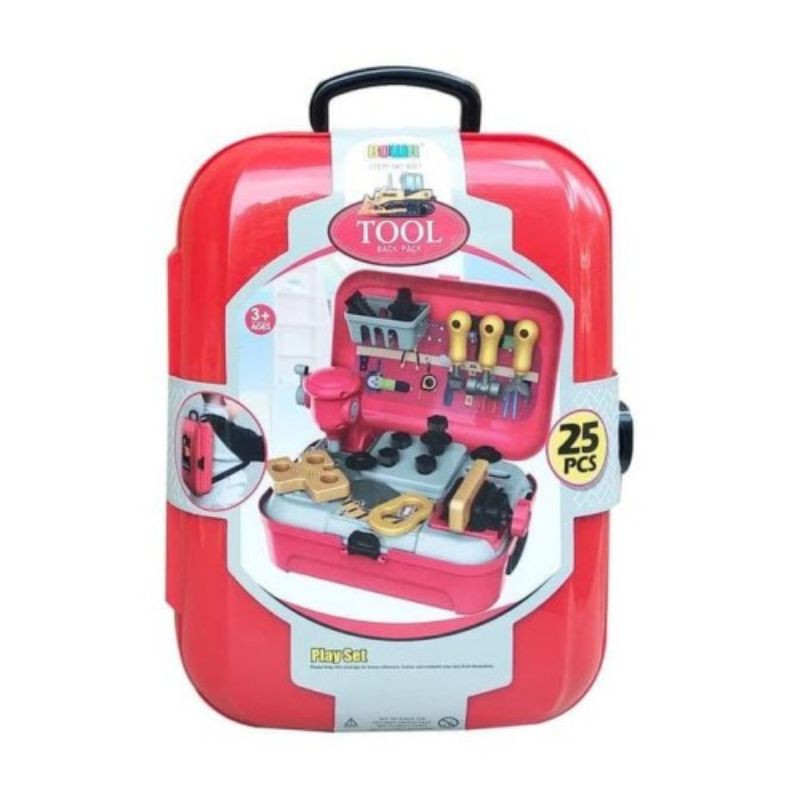 1 SET MAINAN TOOL BACKPACK / SET LENGKAP PERALATAN BANGUNAN