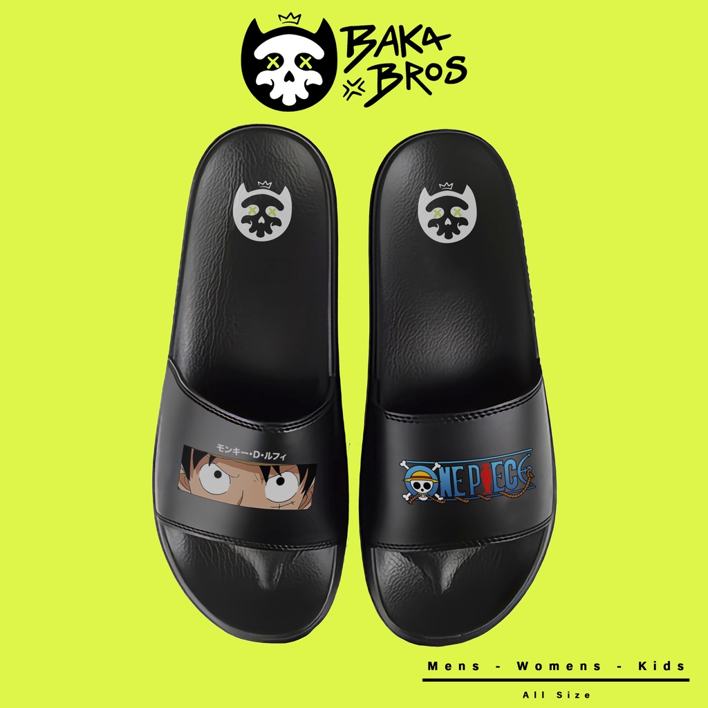 Bakabros Sandal Slide Phylon Anime Onepiece Luffy