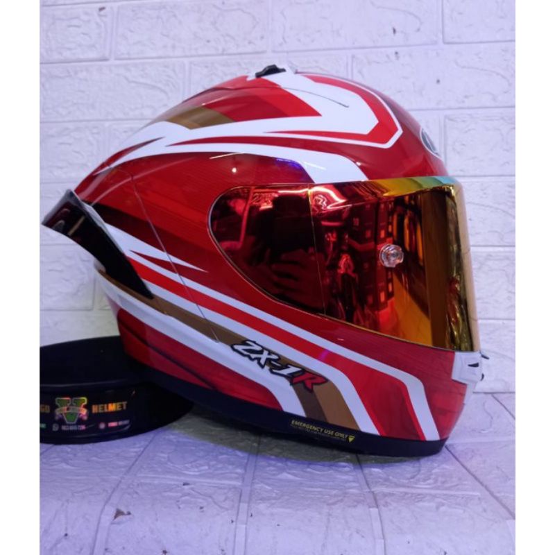 HELM NJS ZX1 R HIPERDRIFT PAKET GANTENG