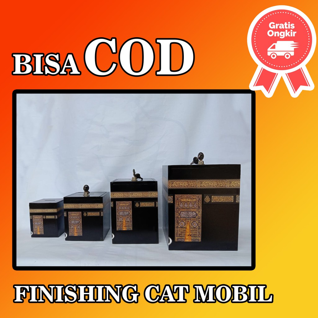 CELENGAN UNIK / CELENGAN KA'BAH, CELENGAN ATM. KOTAK AMAL MASJID. CELENGAN ANAK, CELENGAN