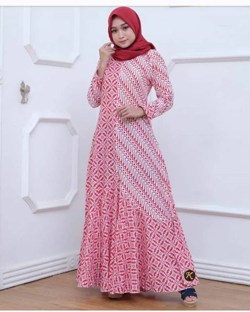 Wilona Dress Gamis silk premium