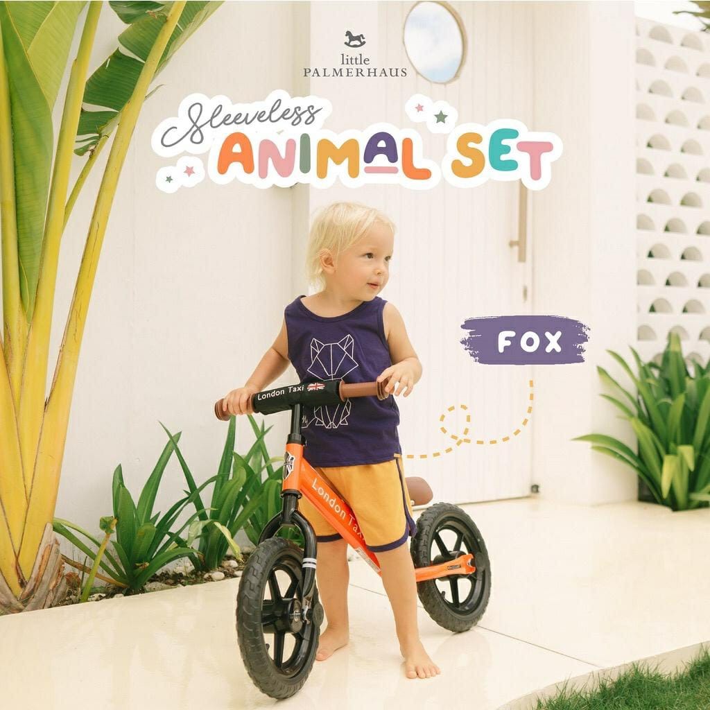 LITTLE PALMERHAUS (1pcs) Sleeveless Animal Set