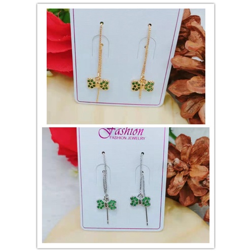 Anting Xuping Permata Lapis Emas Perhiasan Fashion L11.12