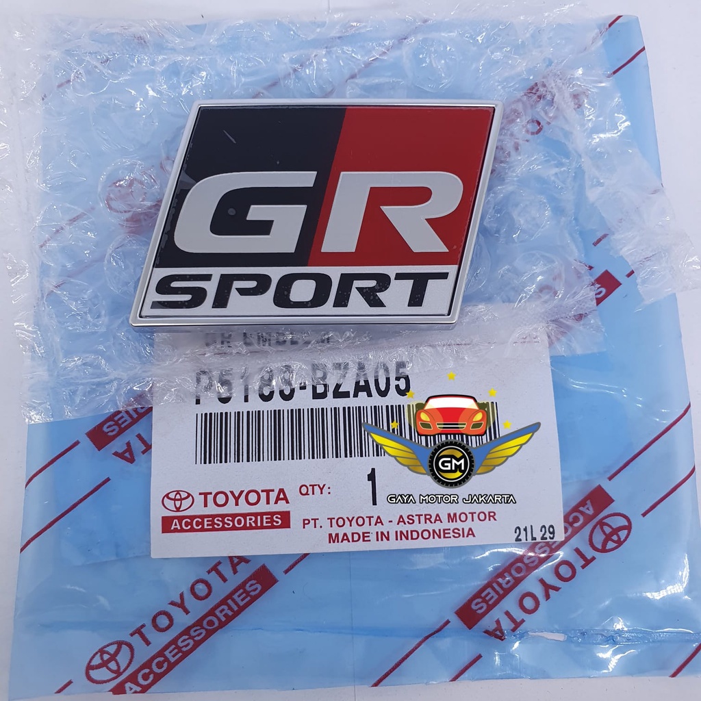 Emblem-Logo GR SPORT Original Toyota P5188-BZA05