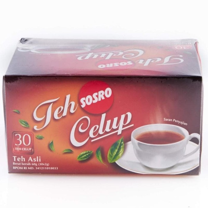 

Sosro Teh Hitam Celup Isi 30