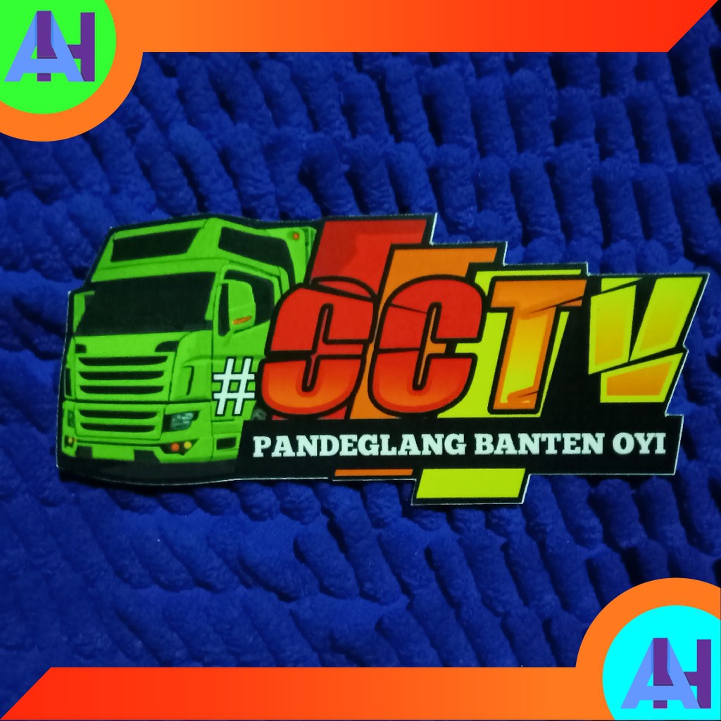 40 Koleski Terbaik Mentahan  Logo Contoh Stiker  Cctv Truk  