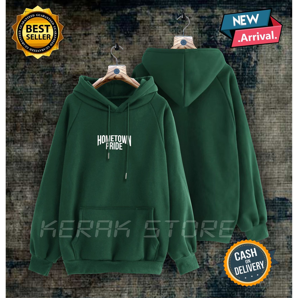 TERMURAH !! COD Jaket Sweater Hoodie Pria Distro stussyOriginal Big Size Jumbo M - XXL