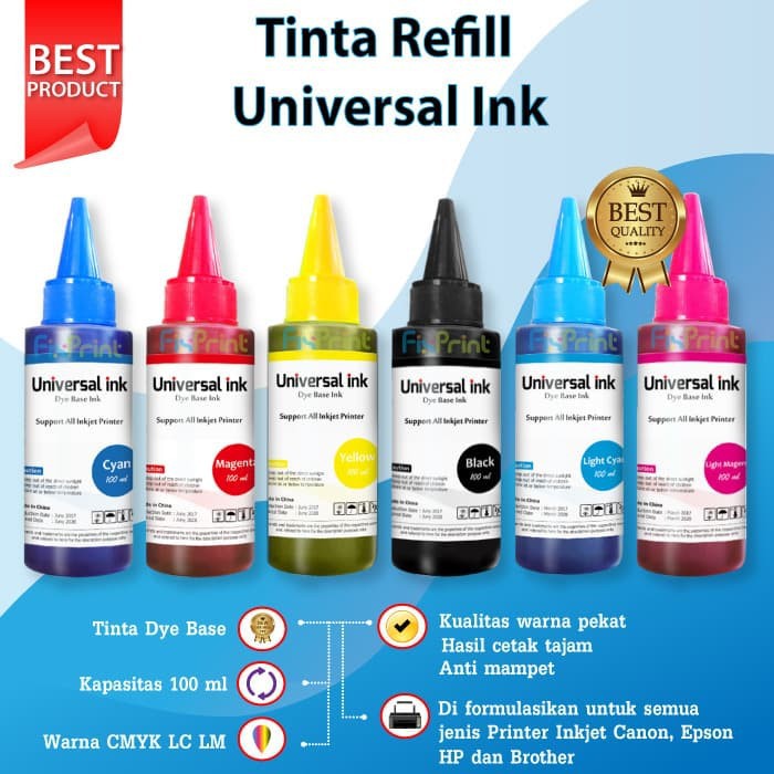 Tinta Refill Cartridge Infus Canon PG810 CL811 PG745 CL746 PG88 CL98 FPJNew1543