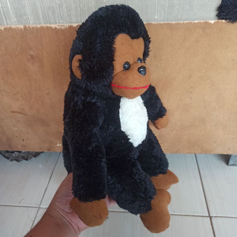 Boneka monyet kecil baby milo