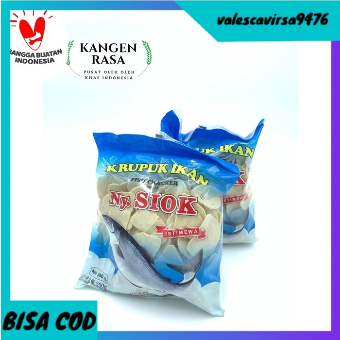 

⭐BISA COD⭐ Krupuk Ny Siok Ikan