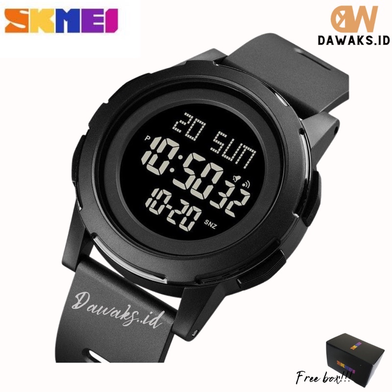 JAM TANGAN PRIA DIGITAL SKMEI 1732 ORIGINAL 100% TAHAN AIR FREE BOX JAM TANGAN SKMEI PRIA TERBARU