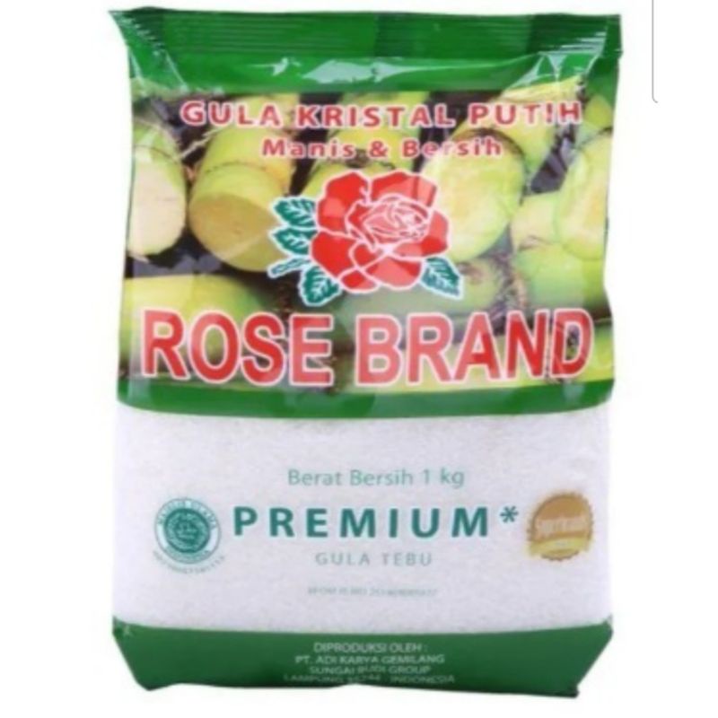 

Gula Rose Brand hijau 1 kg