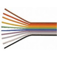 Kabel Pelangi 10P Rainbow Cable Warna Pipih 10 Jalur Serabut Pita 10 Pin 10pin panjang Per 1 Input Audio Power Aktif Ampli Bisa Disolder  Meter