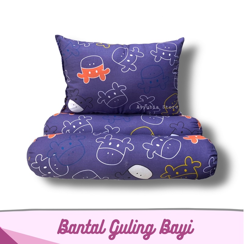 Harga BANTAL GULING BAYI ANTI BENJOL KARAKTER ISI SILIKON 100%