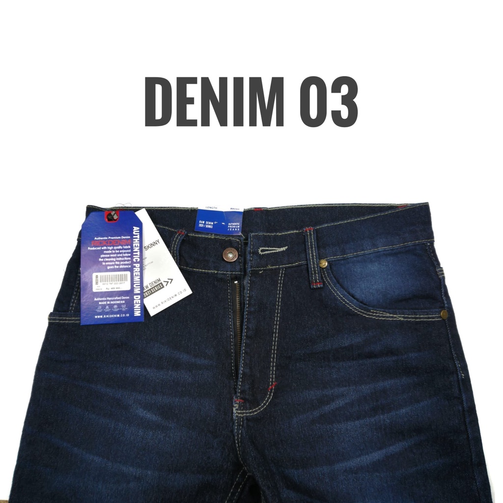 Celana Jeans Pensil Skinny Slimfit Panjang Slim Fit Pria Premium Levis Lepis Denim Size 28-33 GMK