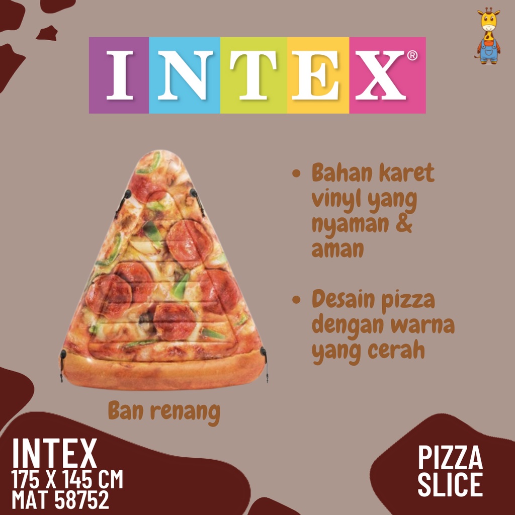 Intex 58752 Pizza Slice Mat