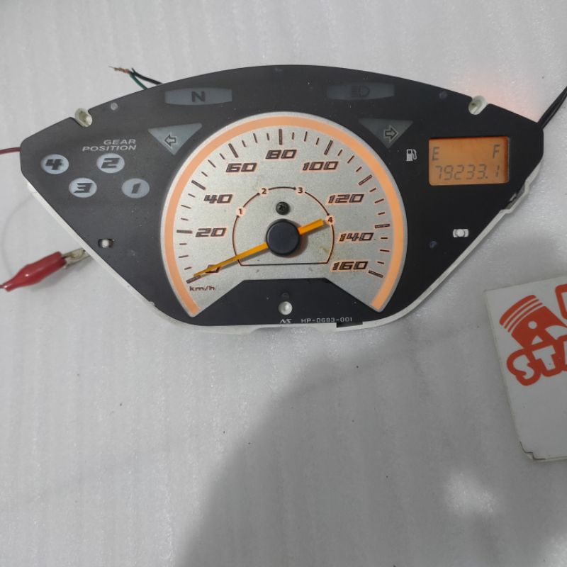 Speedometer spedometer kilometer mesin sepido meter Honda Supra x 125 D old lama