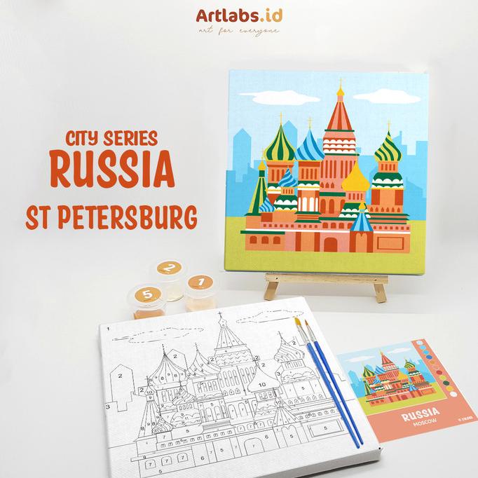 

TERLARIS RUSSIA - Paint By Number 11 Color [City Series] | Painting Kit/CAT AKRILIK SET/CAT AKRILIK SET 24 WARNA/CAT AKRILIK PASTEL/CAT AIR/CAT AIR LUKIS SET/CAT AIR GIOTTO/KUAS LUKIS 1 SET/KUAS LUKIS KECIL/KUAS LUKIS LENGKAP/KANVAS LUKIS/KANVAS LUKIS