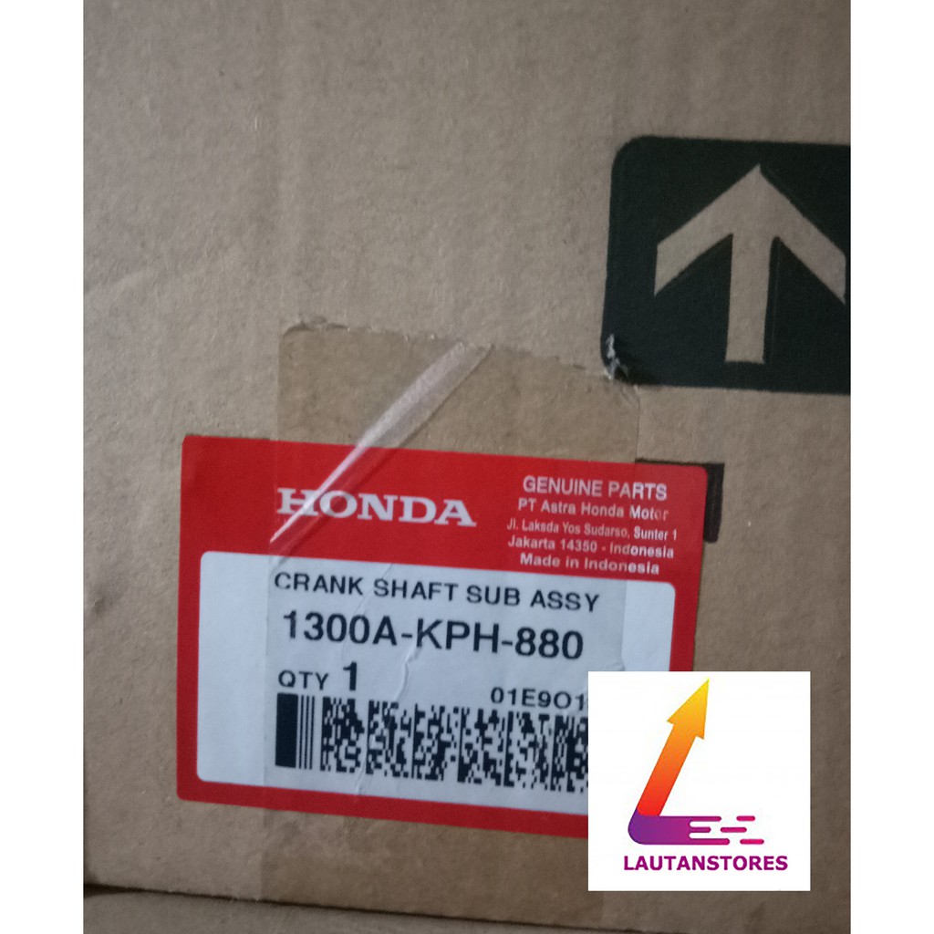 1300A-KPH-880 Kruk As Krek As Crankshaft Bandul Karisma Kirana Supra X 125 Lama Batman Karbu