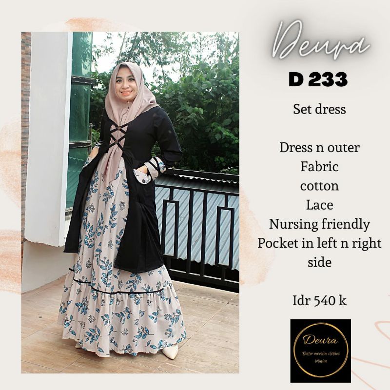 Rahma. Setelan Deura D 233